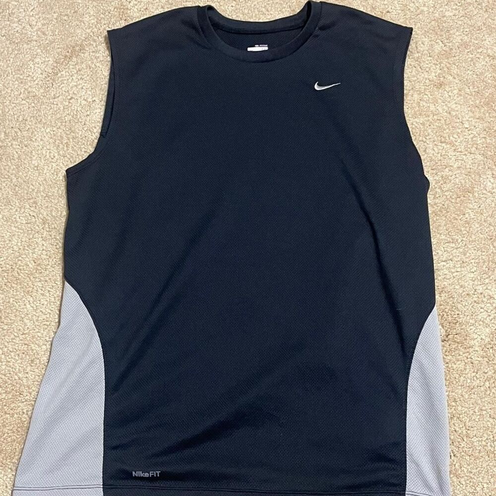 Nike Men's Black Vest